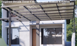 Inspirasi Desain Teras Cor Dak untuk Rumah Kekinian