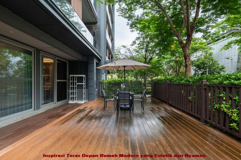 Inspirasi Teras Depan Rumah Modern yang Estetik dan Nyaman